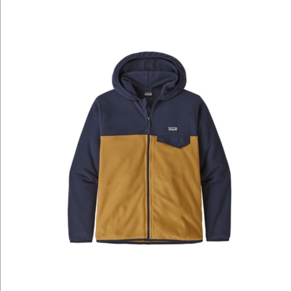 Patagonia Boys Micro D Snap-T Jacket - size 10